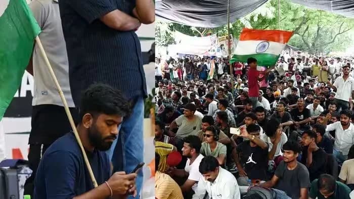 संसद सत्र से पहले दिल्ली में हाई अलर्ट, कॉकरोच जनता पार्टी का बिना अनुमति मार्च
