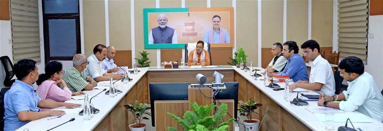 Rajasthan : हरियालो राजस्थान अभियान की समीक्षा, 7.58 करोड़ से अधिक पौधे लगे