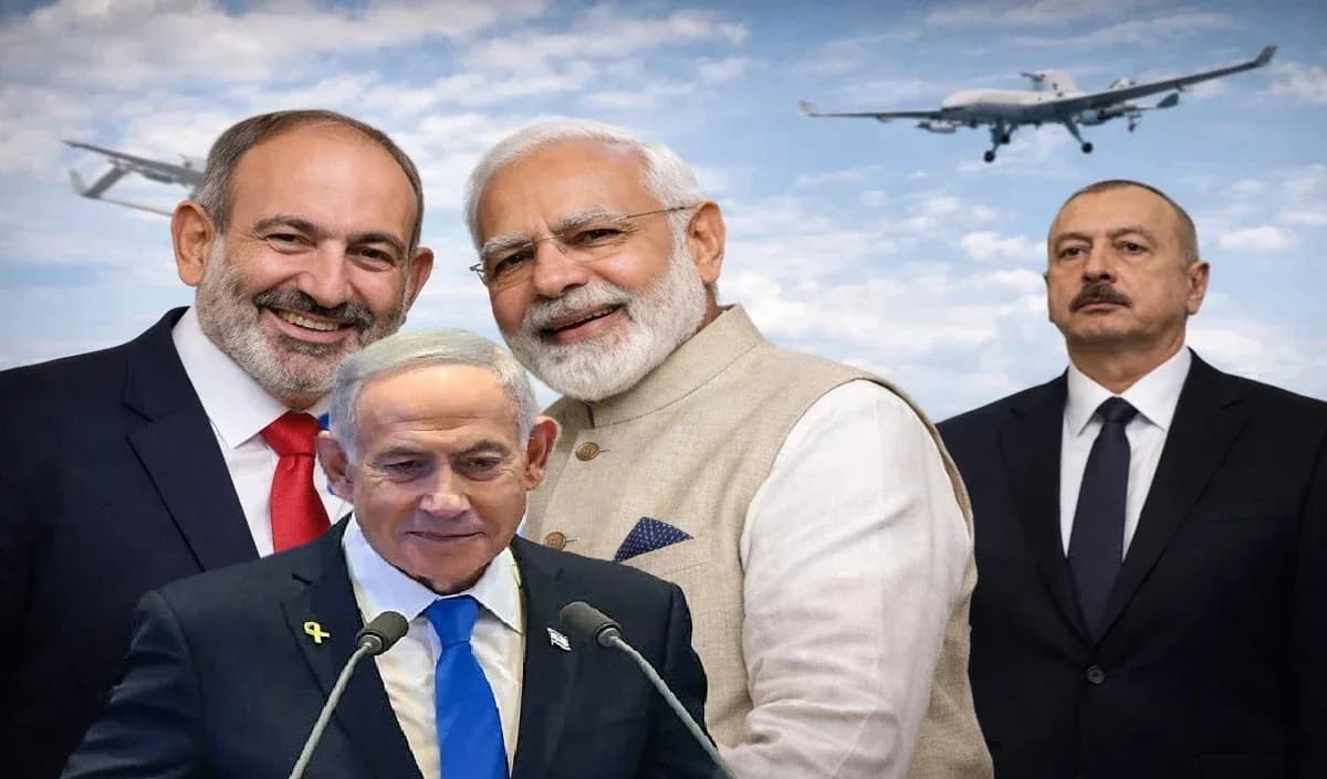 इज़राइल ने निभाई यारी  भारत खुश, अज़रबैजान हैरान !