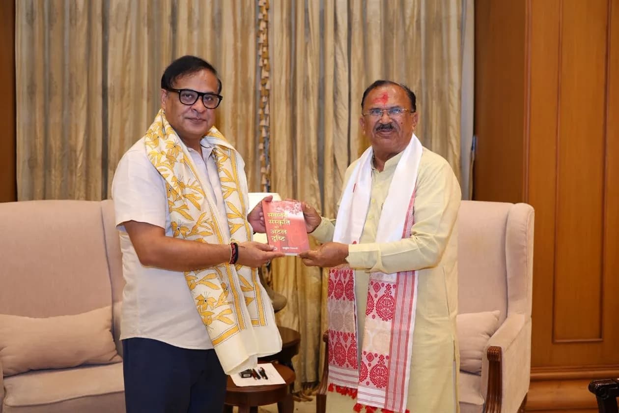 राजस्थान विधानसभा के स्पीकर श्री देवनानी ने असम के मुख्यमंत्री और स्पीकर से की मुलाकात
