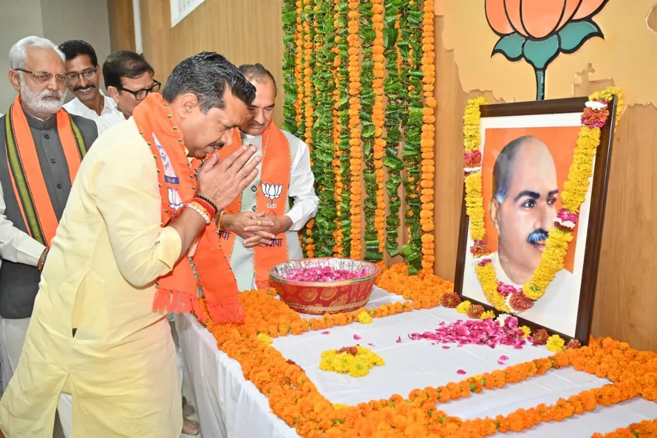 डॉ. श्यामा प्रसाद मुखर्जी के विचार आज भी राष्ट्र निर्माण के पथ-प्रदर्शक-मदन राठौड़