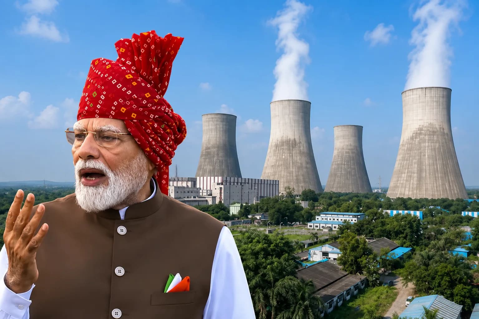 प्रधानमंत्री नरेंद्र मोदी ने ने कहा -परमाणु ऊर्जा में भारत का बड़ा लक्ष्य, 100 गीगावाट क्षमता की दिशा में बढ़ेगा देश