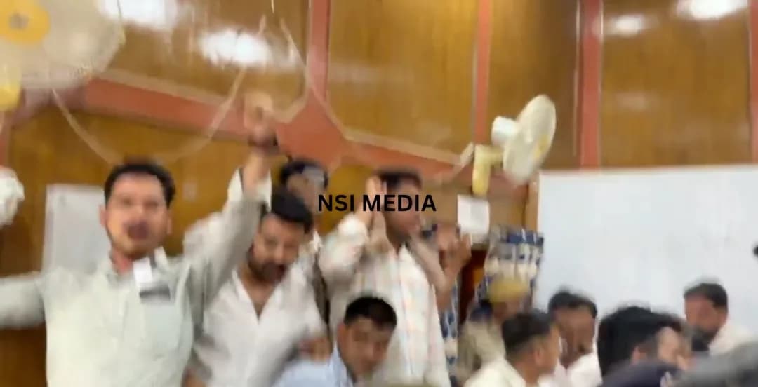 श्री कोलायत में जनसुनवाई से पहले मंत्री सुमित गोदारा को करना पड़ा विरोध का सामना