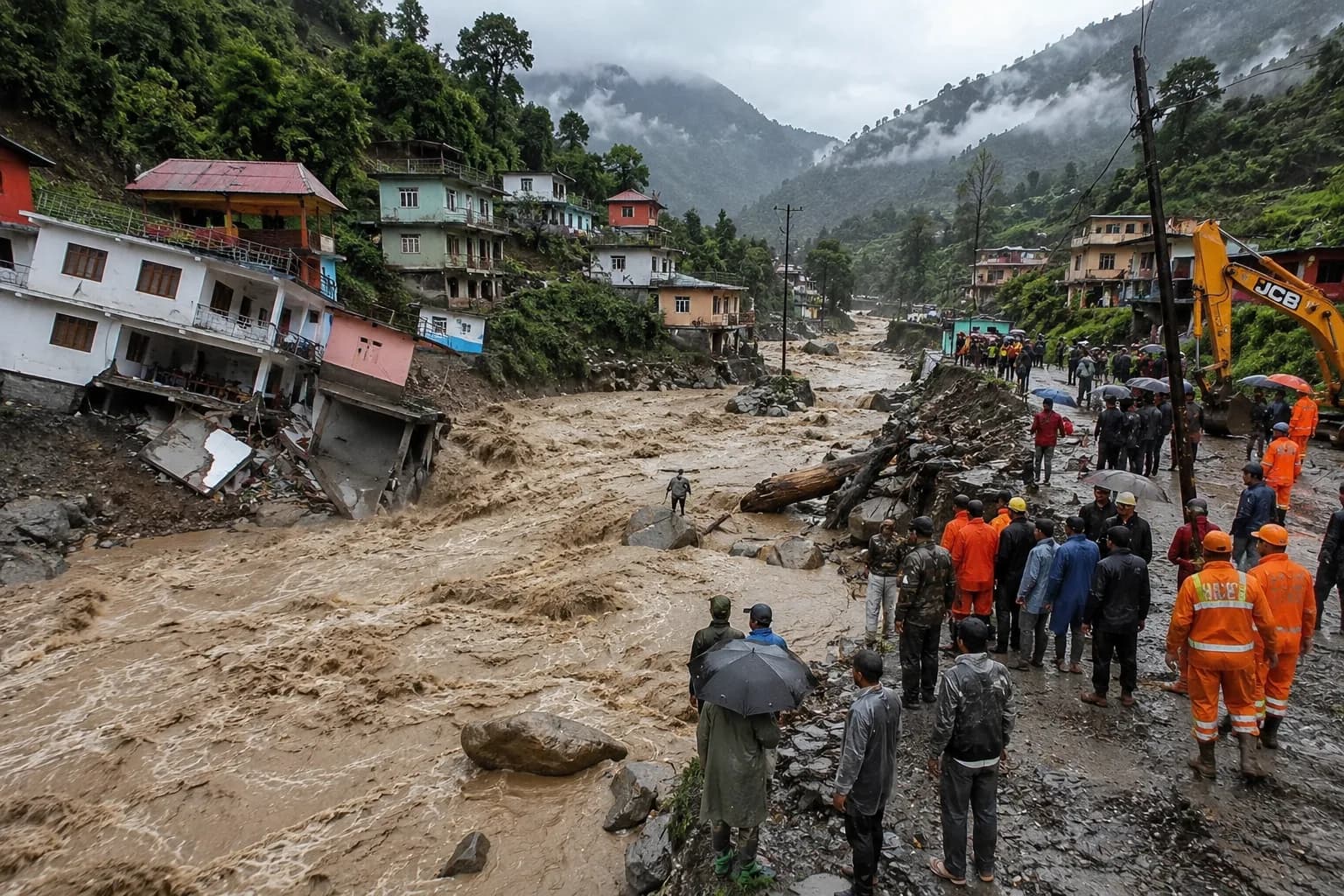 Jammu & Kashmir:पुंछ-राजौरी बेल्ट में बाढ़ और भूस्खलन से भारी तबाही, अब तक 12 लोगों की मौत, कई लापता