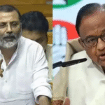 Political uproar erupted over the statement of Congress leader P. Chidambaram