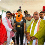 Unveiling of the statue of martyr Gujarmal of Bayana