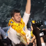 elhi University Students Union President Raunak Khatri