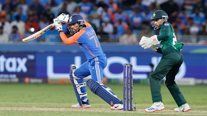 India suffered a third blow on the score of 100, Tilak out