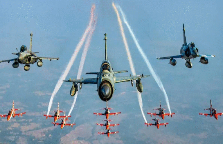 The magic of the brave warriors will be displayed in the sky today in Hisar, Haryana.