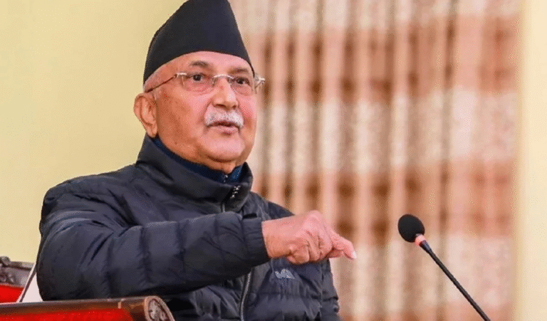 Nepal's former PM Oli'