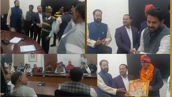 Jaipur News: An emotional farewell ceremony was held for two Deputy Secretaries of the Government at the Government Secretariat.