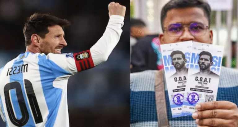 Football Superstar Lionel Messi